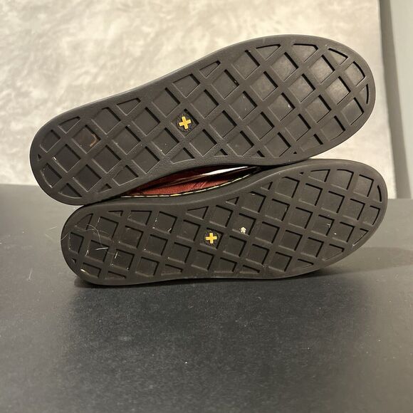 Dr Martens Maelly Ankle Boot Women's 8 Red Canvas Air Wair Casual Chukka - Picture 4 of 10